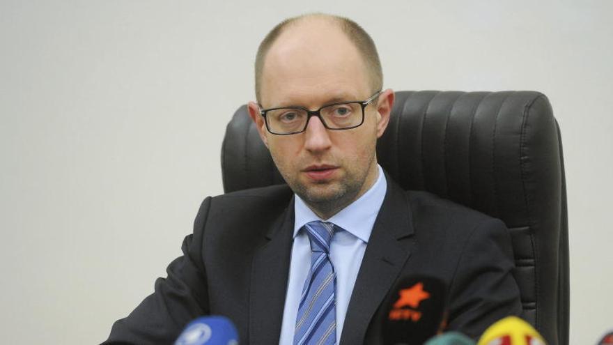 El ex primer ministro ucraniano, Arseni Yatseniuk.