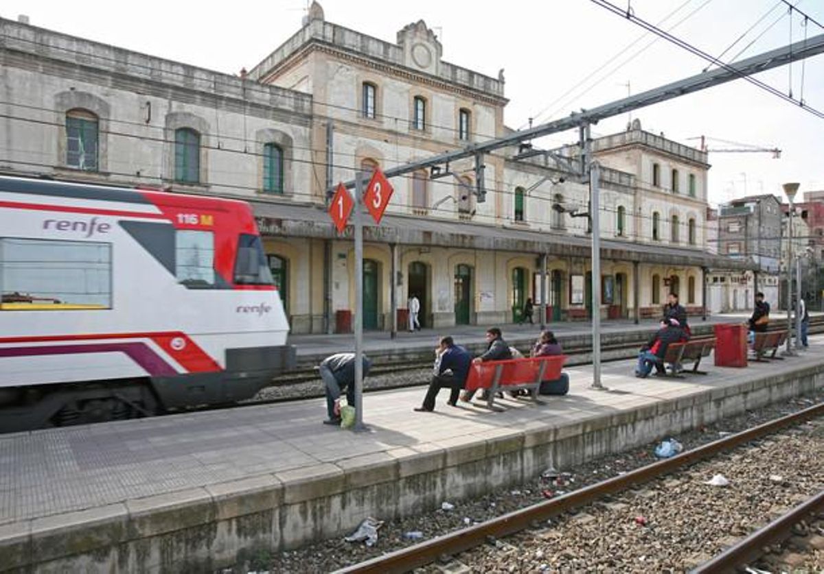 Imagen de archivo de la estación de Renfe de Martorell.