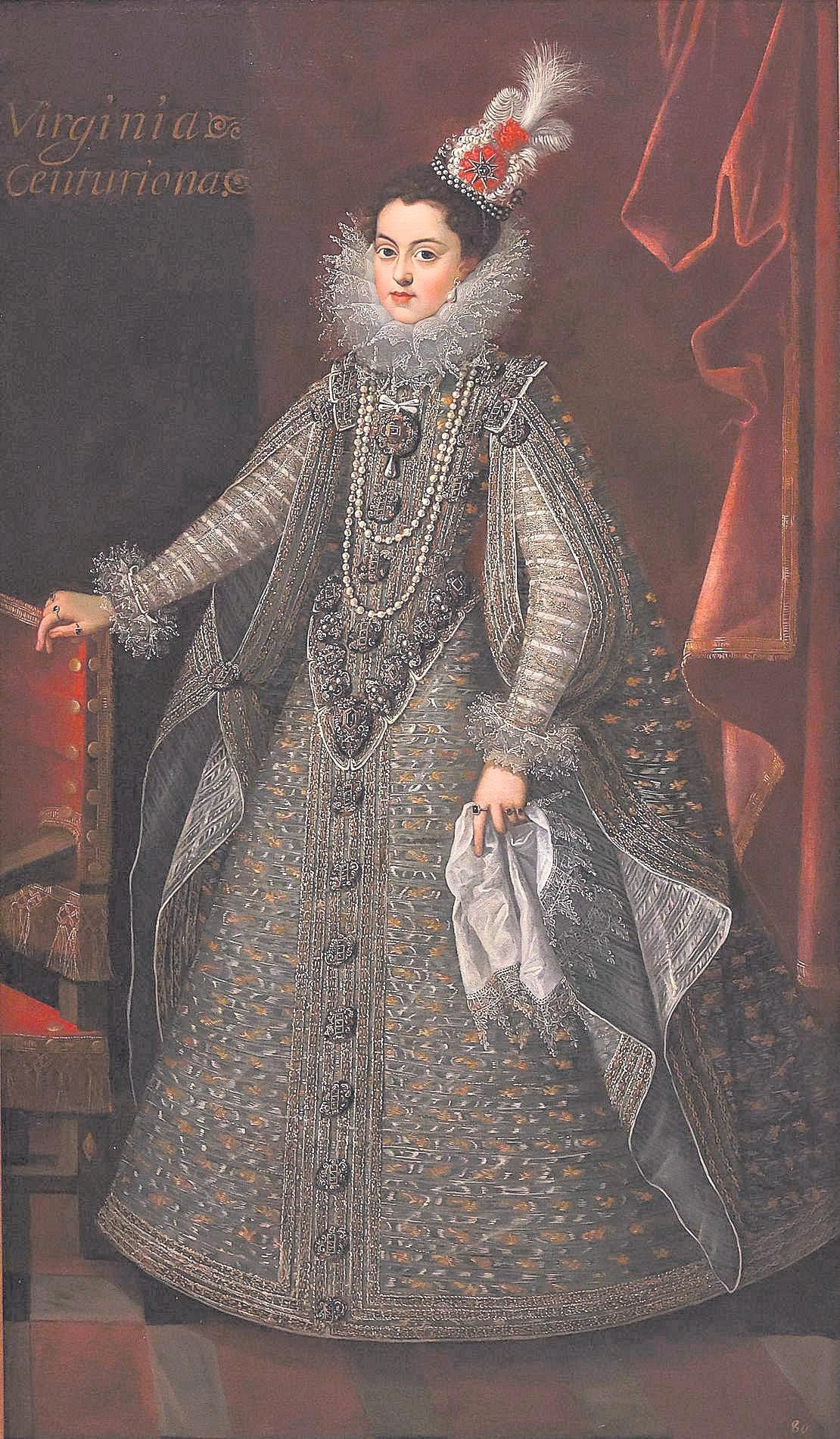 &quot;La princesa Isabel de Borbón, futura Reina de España&quot;. Atribuyíu a Bartolomé González. Fecháu en 1615-1616.