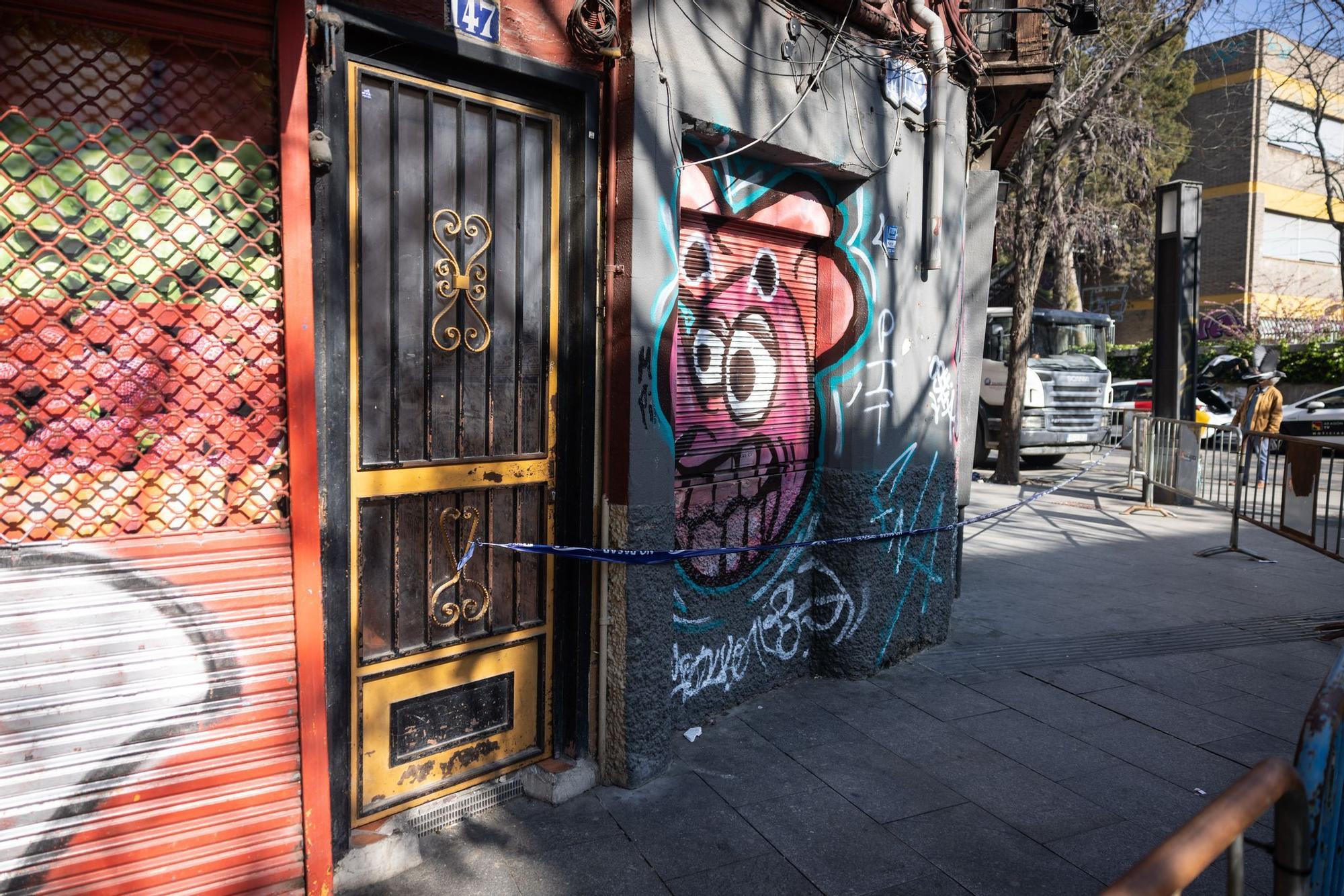 En imágenes | Así se encuentran los edificios de La Magdalena que fueron desalojados tras la aparición de grietas