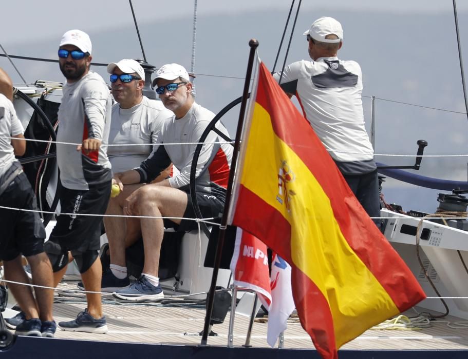 Los Reyes visitan el Club Náutico de Palma