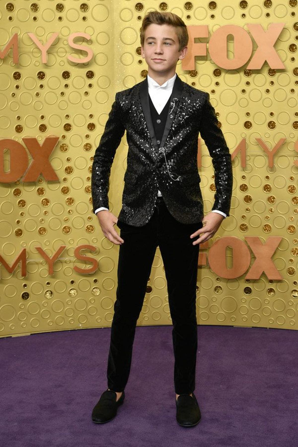 Parker Bates en los Premios Emmy 2019