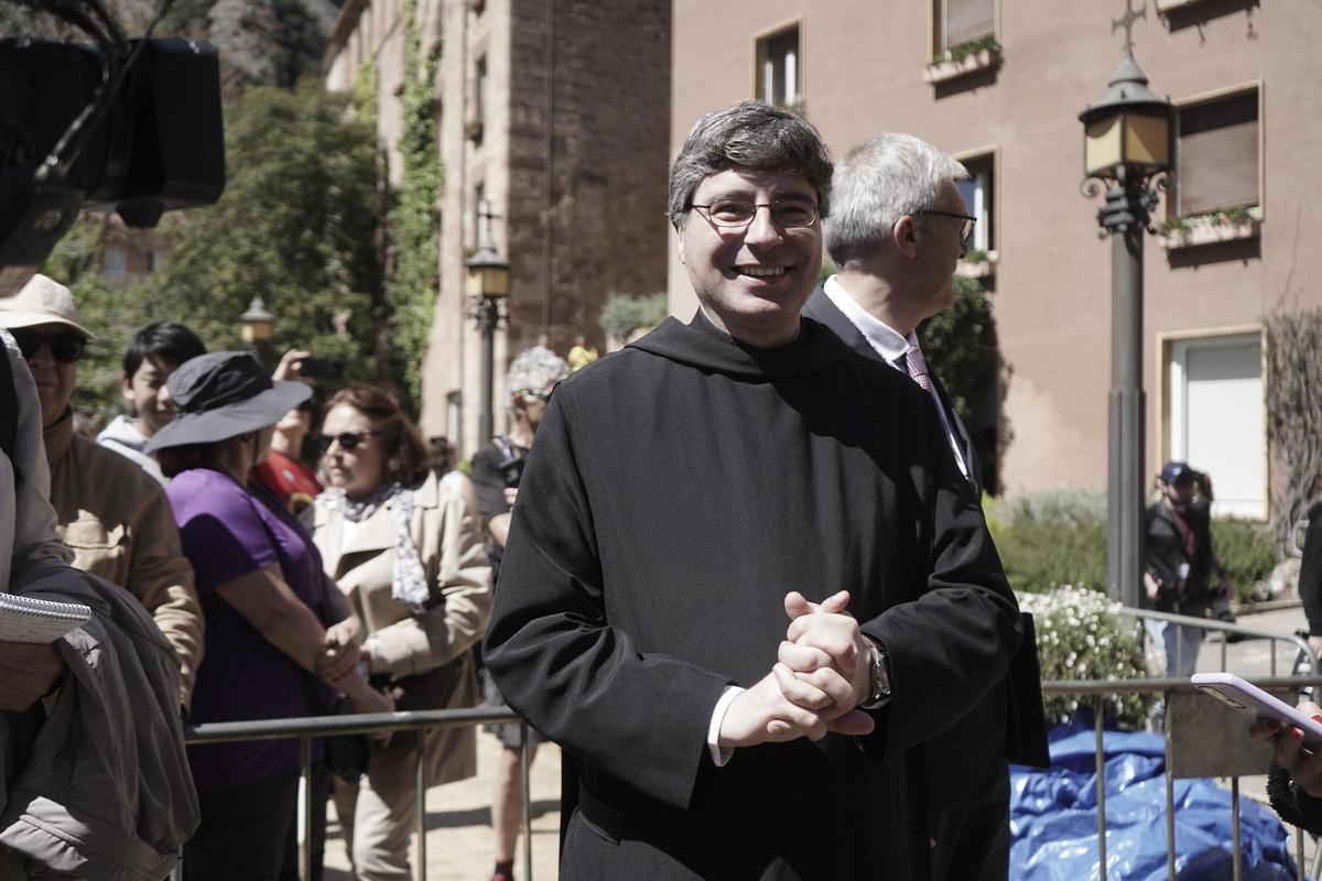 Bernat Juliol a les places exteriors durant la diada de la patrona, el 27 d'abril passat, que enguany va ser especial