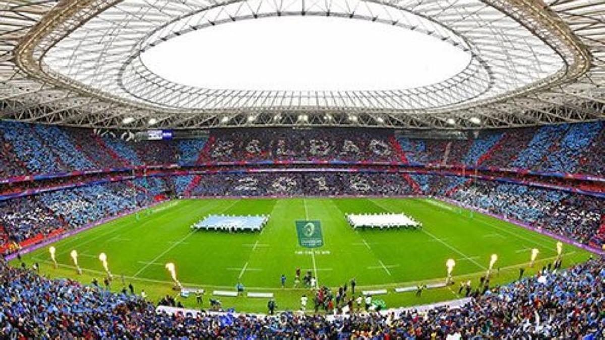 San Mamés, durante una final continental de rugby.