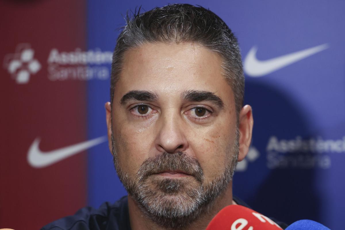 Juan Carlos Navarro, en la presentación de los fichajes.