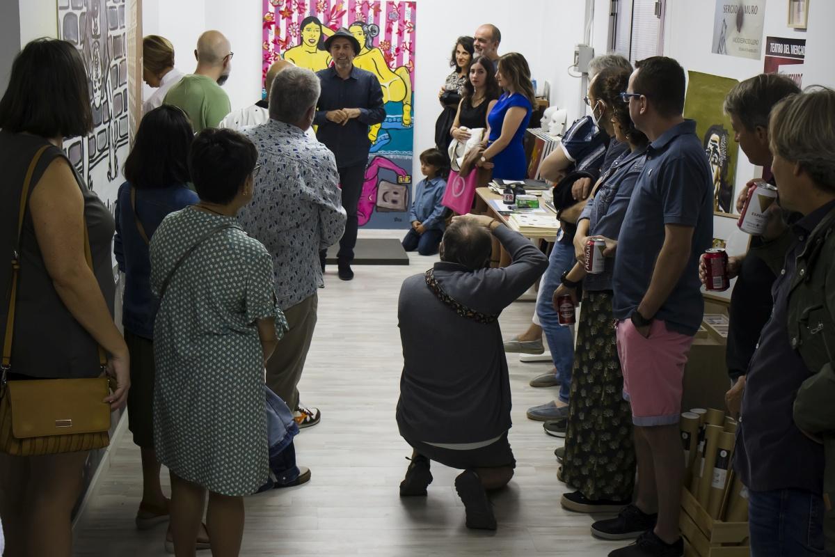 El estudio de Sergio Muro donde se celebrará #estonoesarco.