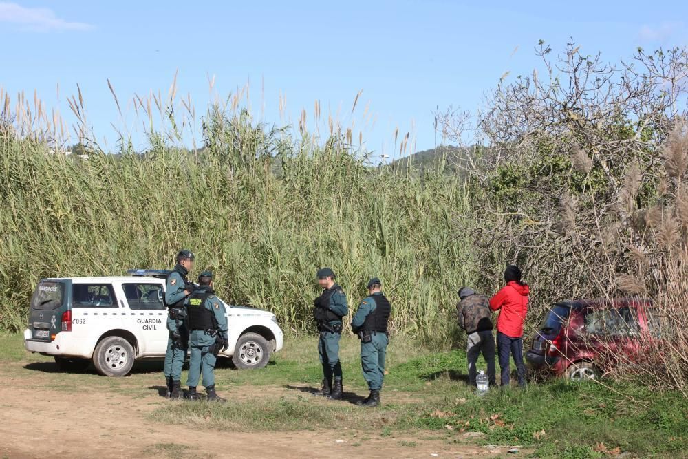La Guardia Civil practica registros en Ibiza para buscar pistas de la mujer de Sant Joan desaparecida
