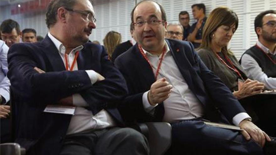 Iceta ahonda en la crisis interna del PSOE censurando a Lambán