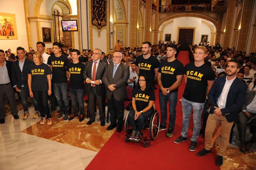 La UCAM vuelve a reunir a sus olímpicos