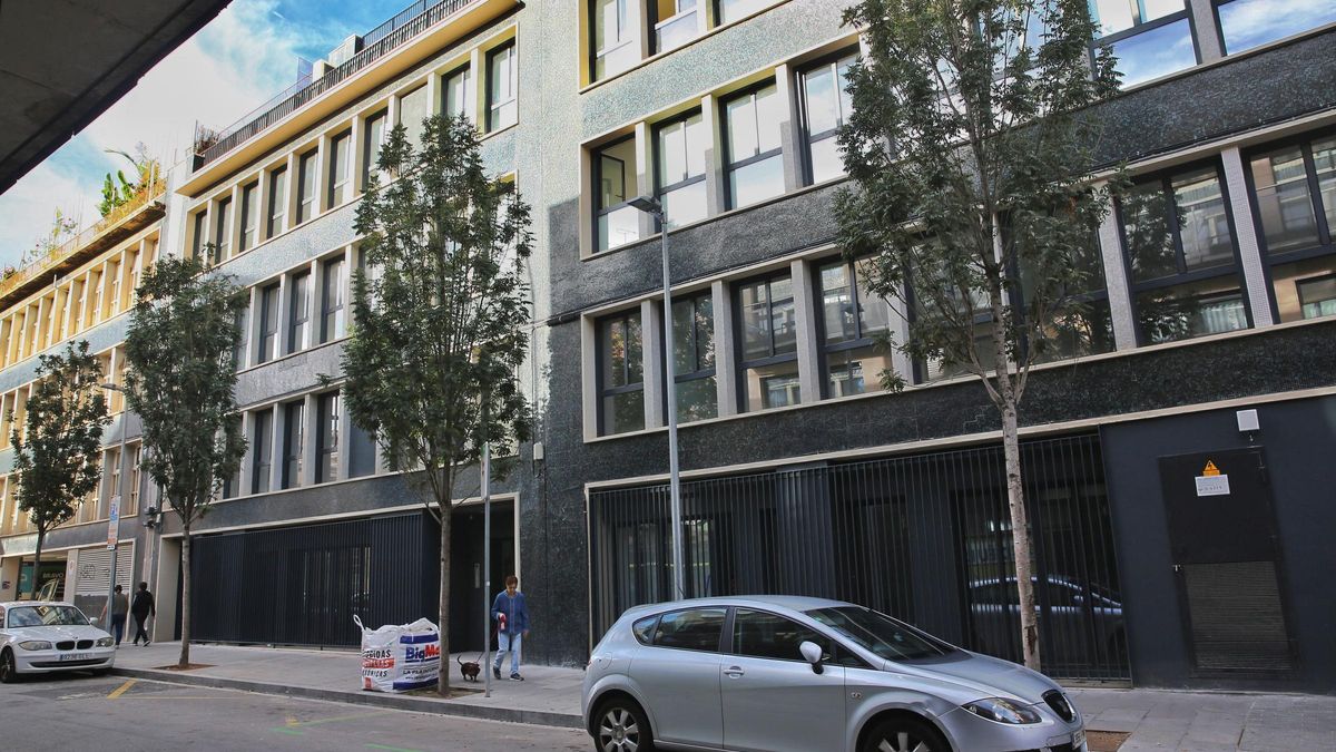 Uno de los edificios en los que se construyó bajo la norma del 30% a reserva de vivienda asequible en Barcelona.