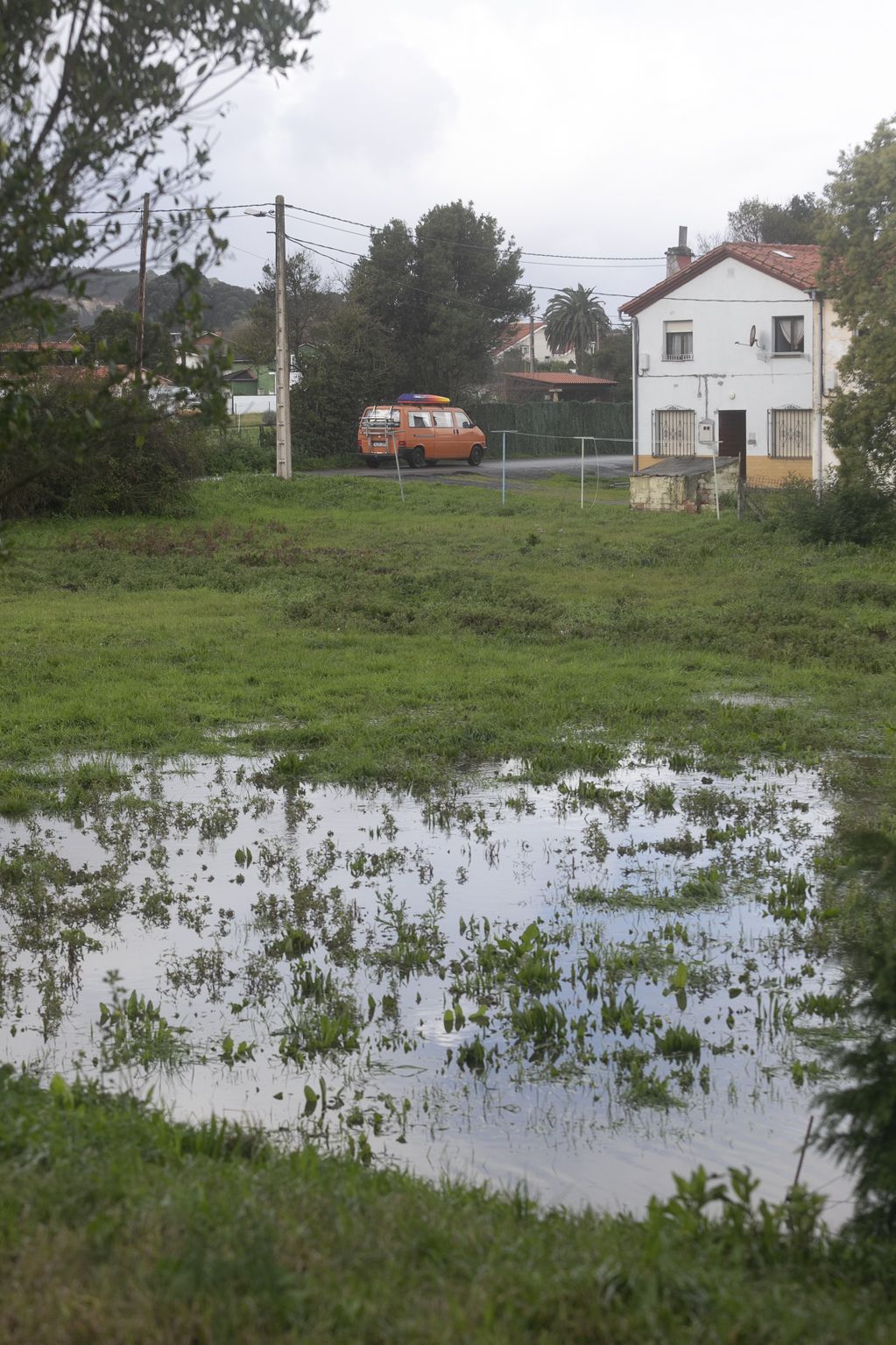 Temporal en la comarca de Avilés