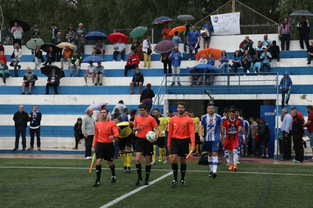 Partido entre el Lorca Deportiva y el Mar Menor