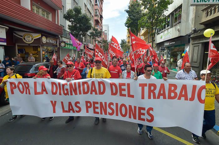 Manifestacion pensionistas desde San Telmo