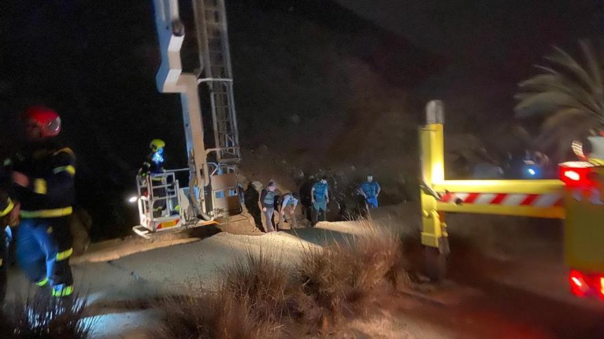 Hallan el cadáver de un hombre con golpes en un barranco de Mogán