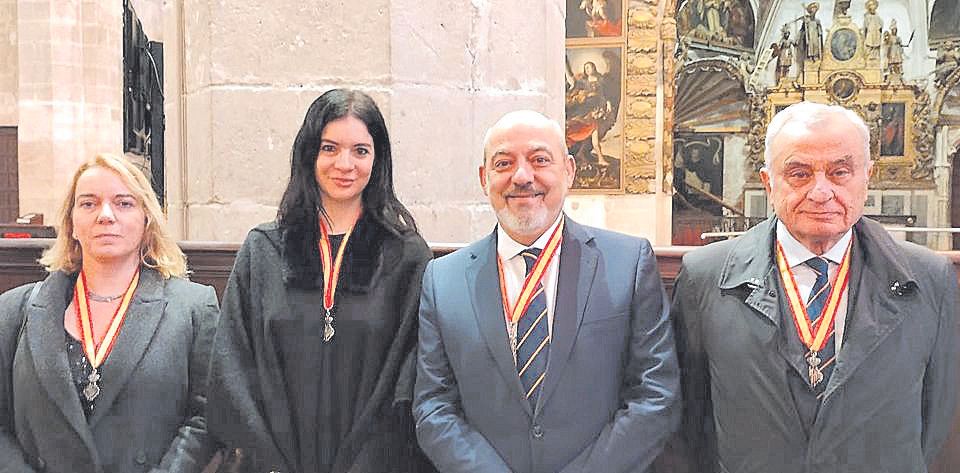 María Paz Pérez, Sandra Barceló, Sergio Rodríguez y Fulgencio Coll.