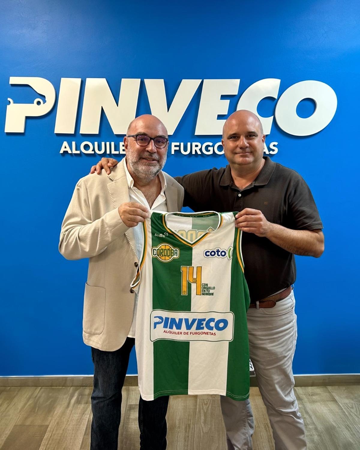 Pinveco vuelve a apoyar al Coto Córdoba de Baloncesto en la temporada 23-24.