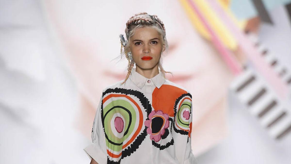 Nueva York Fashion Week: Desigual Primavera/Verano 2016, mezcla de estampados