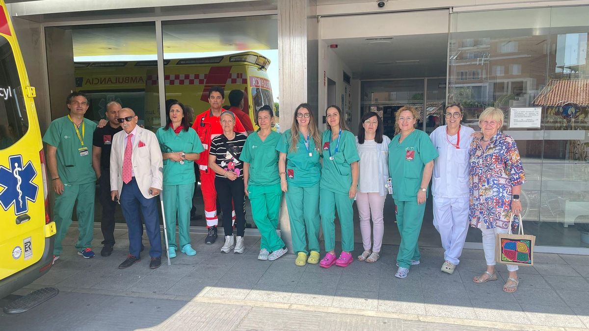 Parón en el Centro de Salud de Puebla de Sanabria.