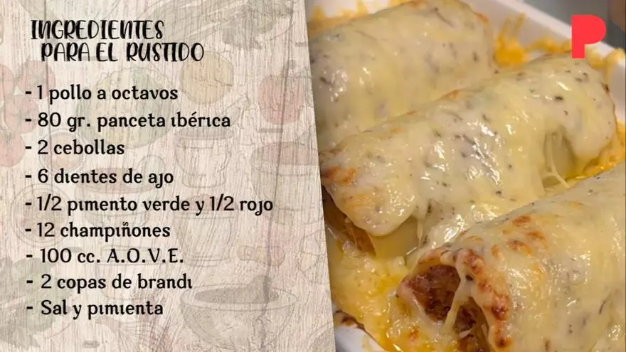 Canelones de Año Nuevo en 2 minutos