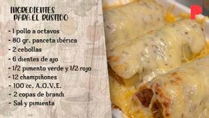 Recetas fáciles con Rafuel: canelones de Año Nuevo.