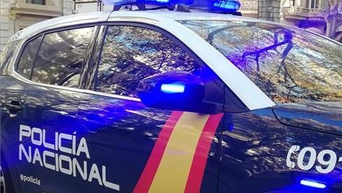 Un coche de la Policía Nacional.