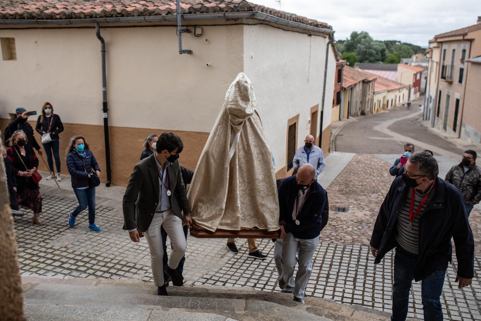 GALERÍA | Las mejores imágenes de la segunda romería de La Hiniesta en pandemia