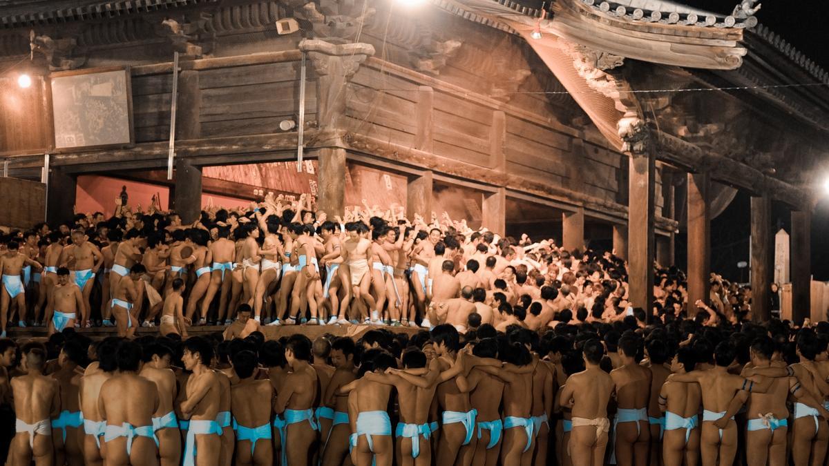 El 'Festival Desnudo' de Japón acepta por primera vez a mujeres tras más de 12 siglos