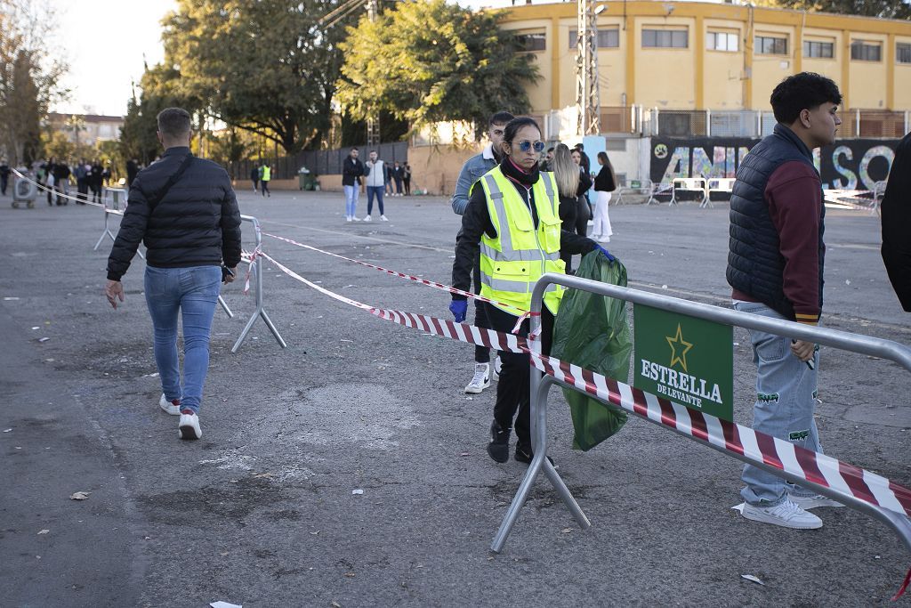 Las imágenes de la macrofiesta universitaria en La Fica (27/01/2023)