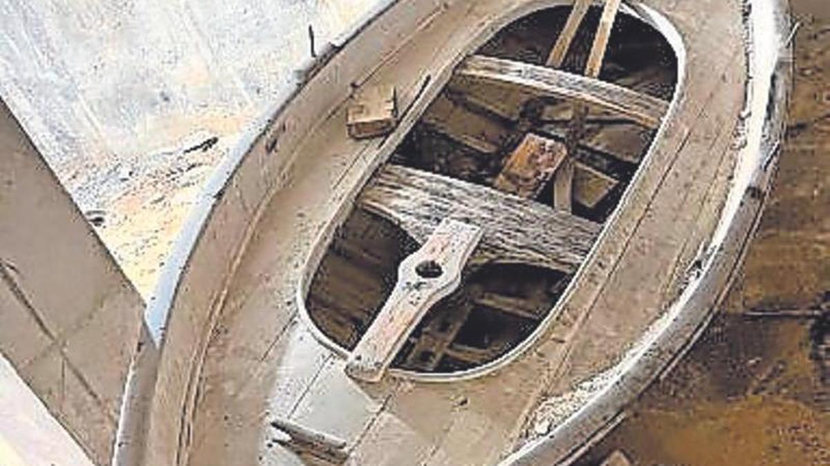 La barca trobada a Palma
