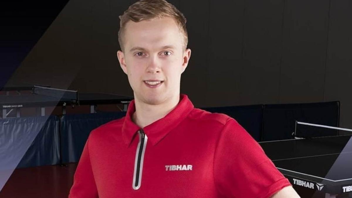 Marek Badowski, nuevo jugador del Real Cajasur Priego de tenis de mesa.