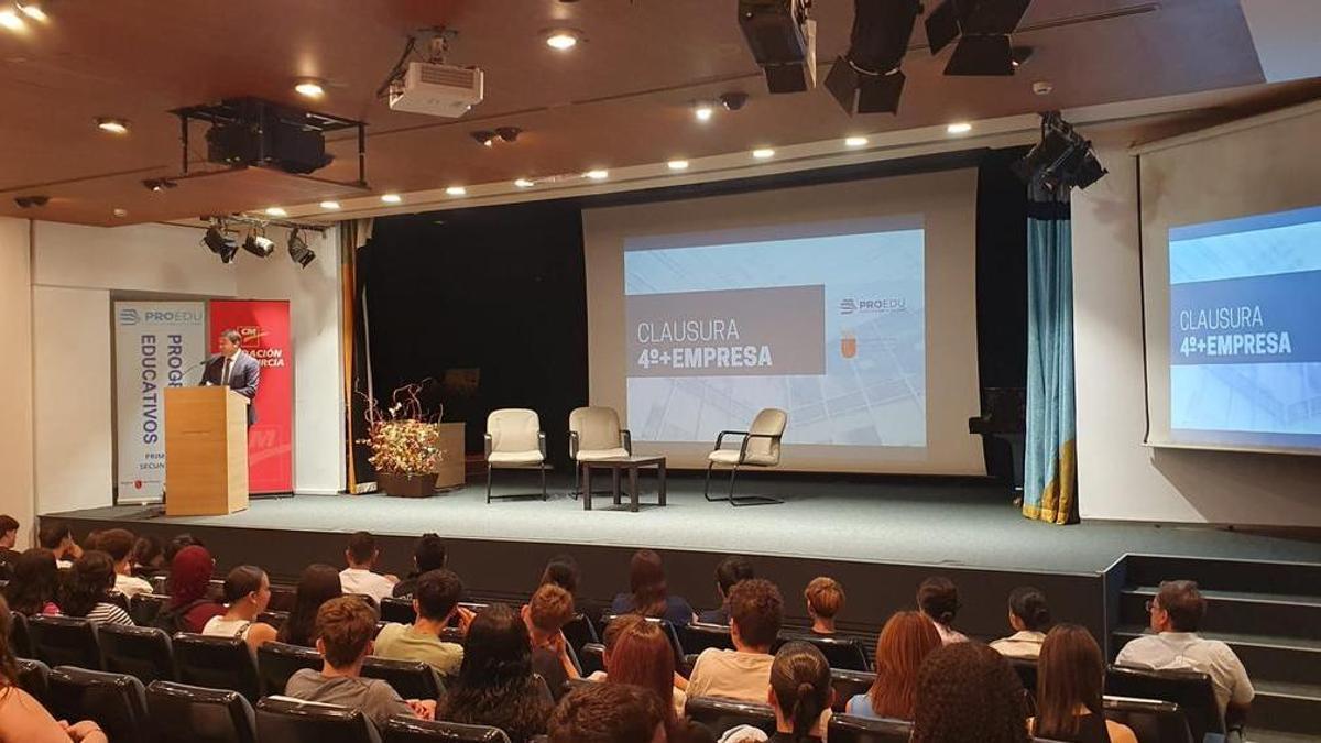 Clausura del programa ‘4+Empresa’.