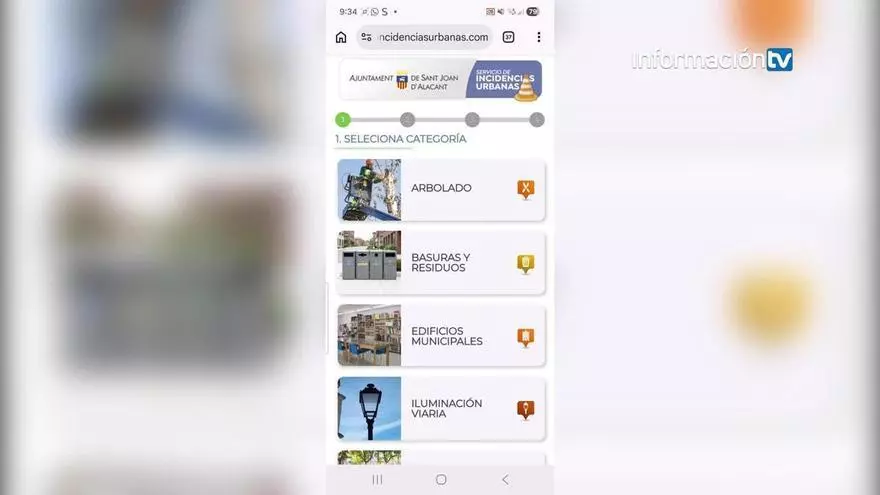 Sant Joan lanza una app para que los vecinos reporten incidencias urbanas