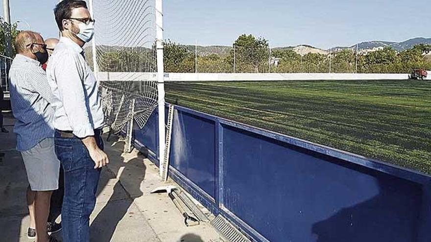 Renovación en el campo de Secar de la Real