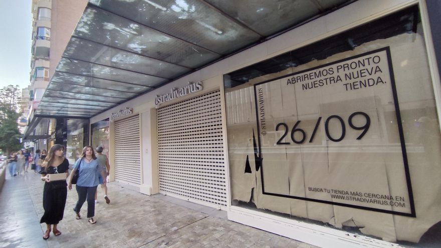 Stradivarius cierra la tienda de la avenida Libertad para hacer reformas