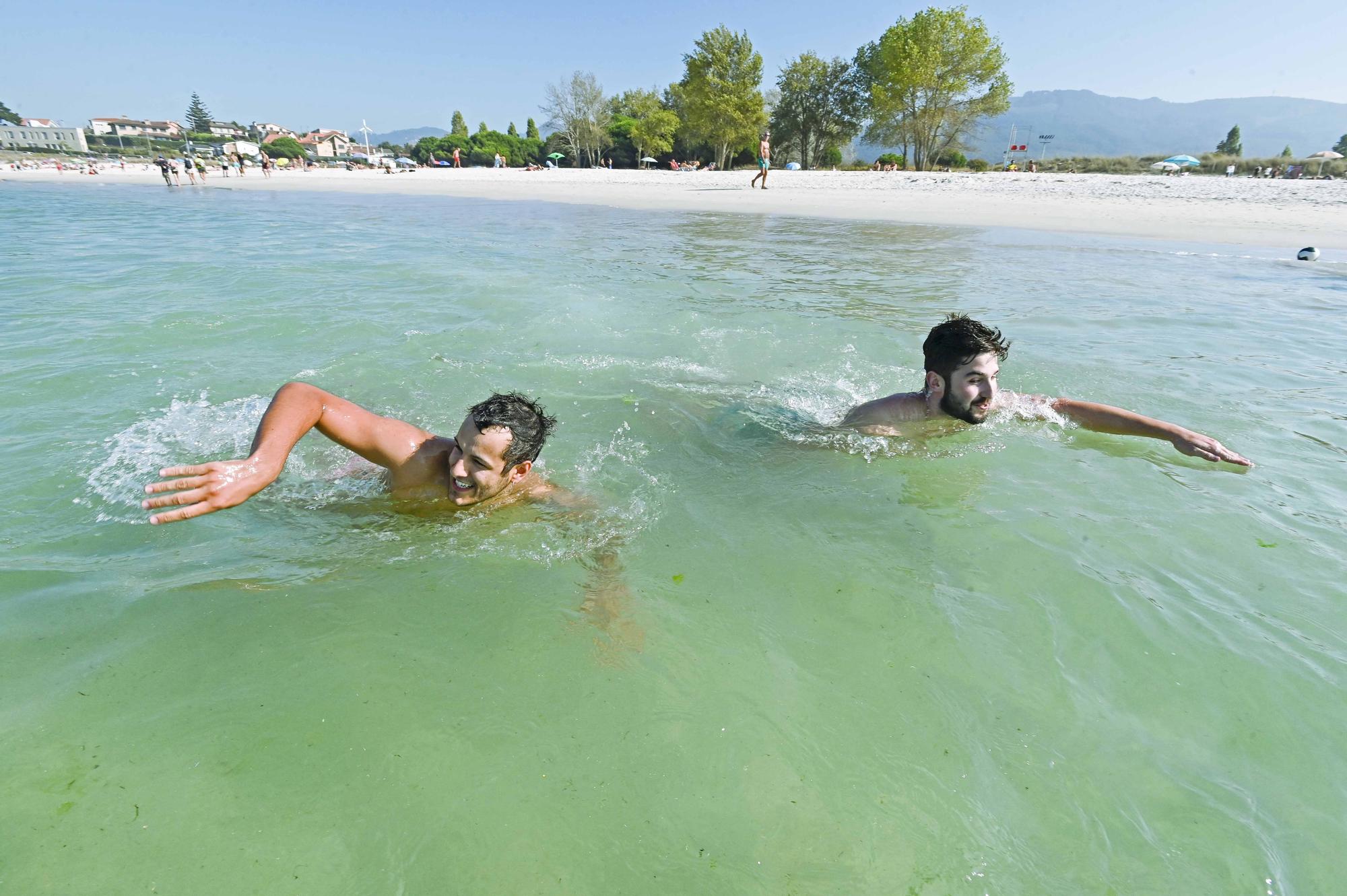 El último chapuzón del verano, a 22 grados