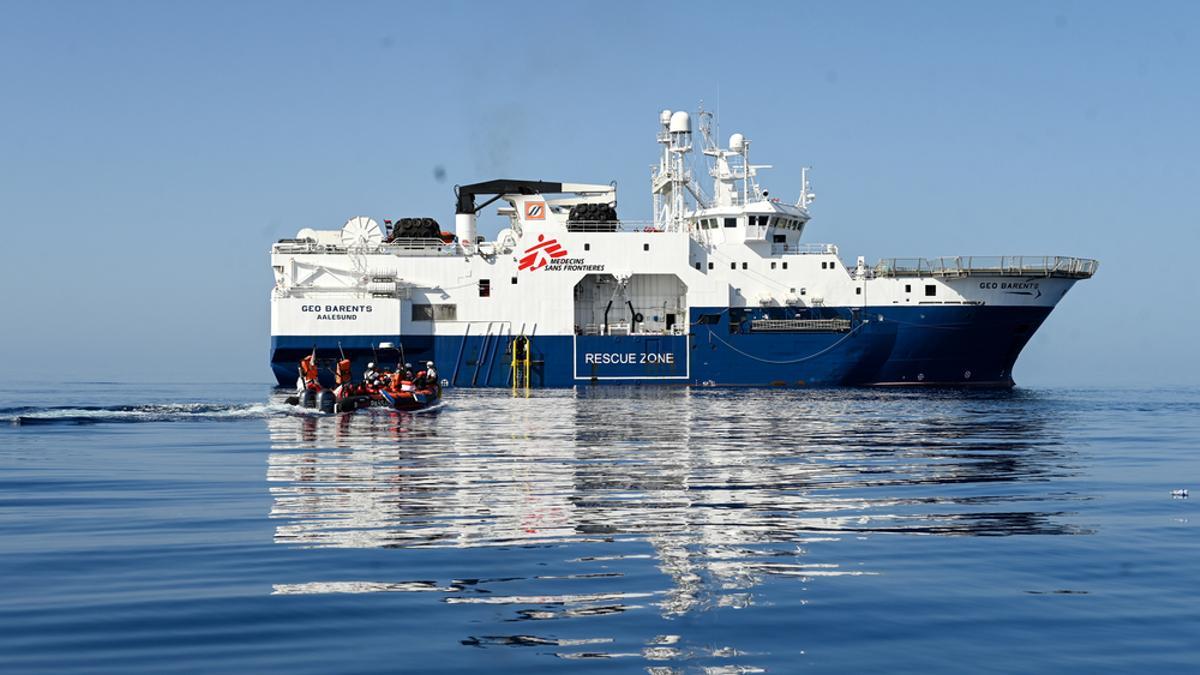 El barco Geo Barents de Médicos Sin Fronteras