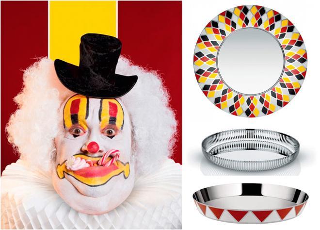 Colección de bandejas 'Circus', de Alessi
