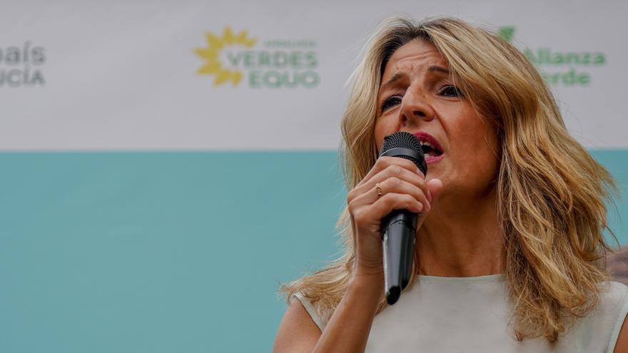 Yolanda Díaz pide a los dirigentes del fútbol que “reparen el daño causado” por los insultos racistas a Vinicius