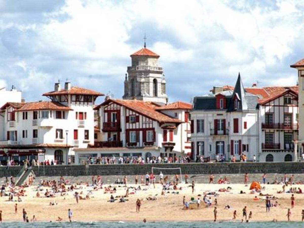 La postal típica de San Juan de Luz