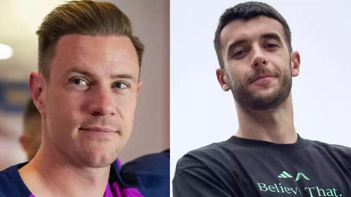 Ter Stegen i Joan García, en imatges d'arxiu