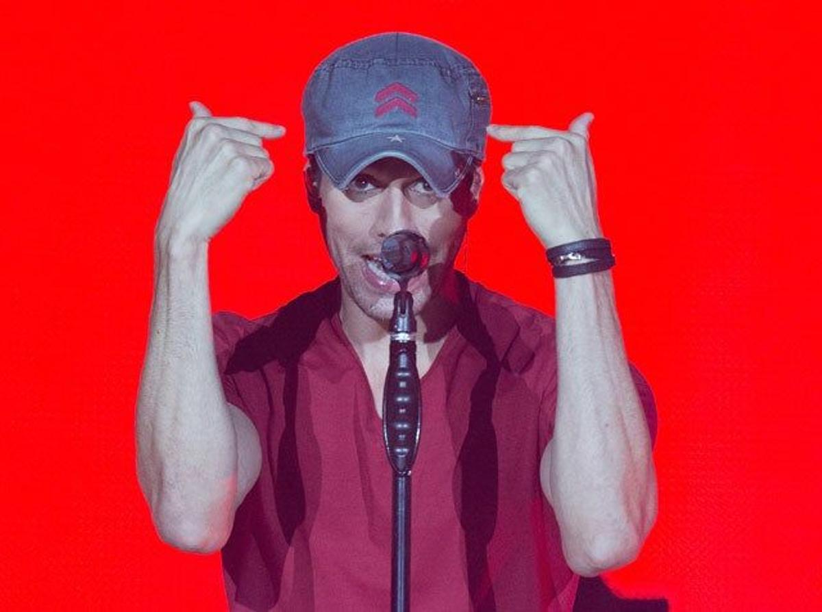 Enrique Iglesias en su concierto de Londres