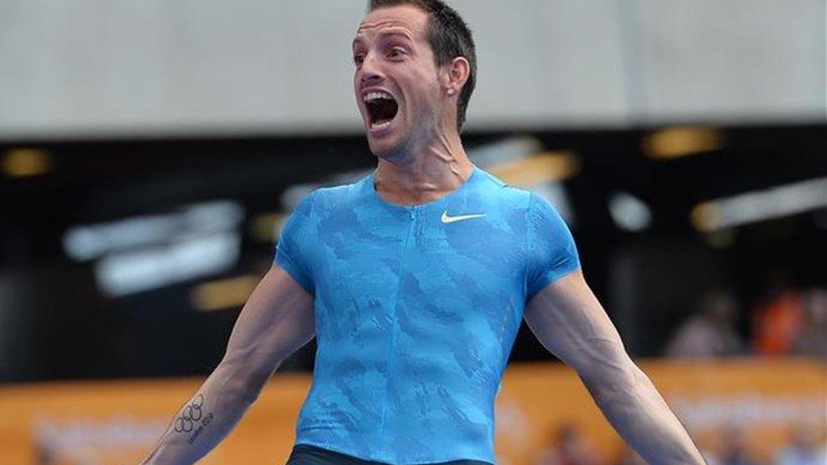 Renaud Lavillenie se impuso ayer en Londres con un excelente salto de 6,03 metros