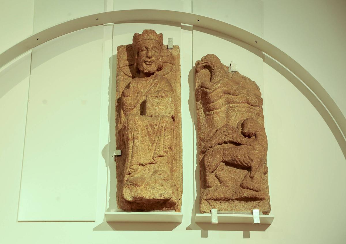 Detalle de las esculturas.