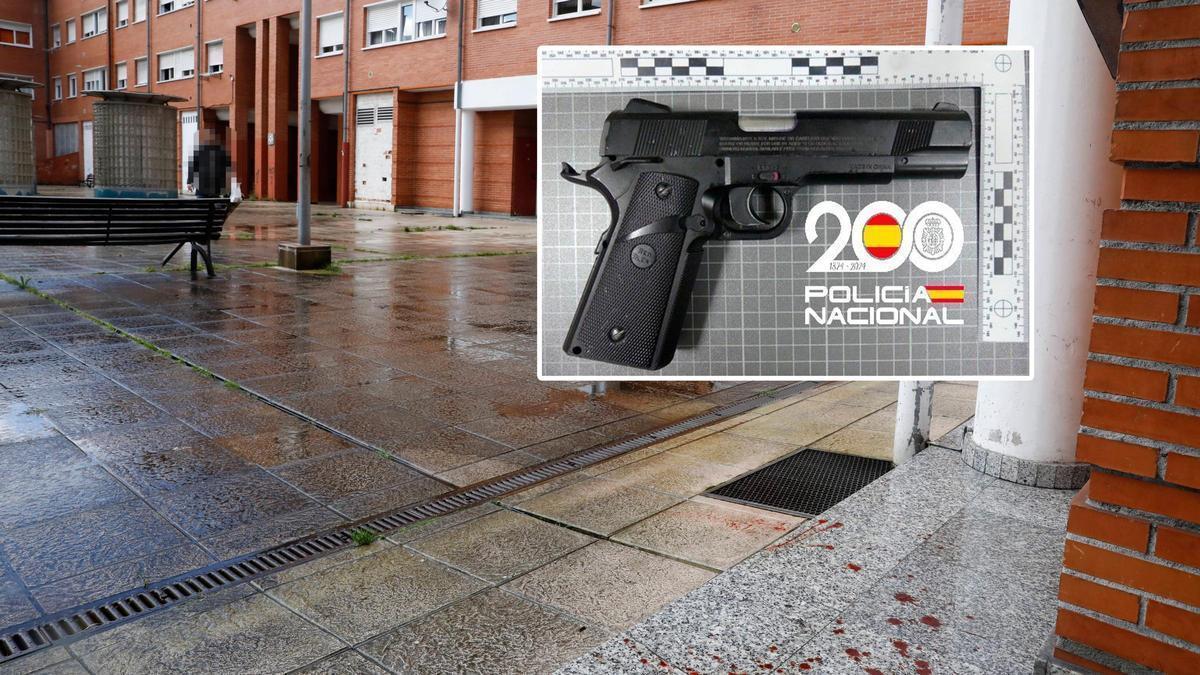 El vídeo de la violenta pelea entre familiares que acabó con un muerto a machetazos y tres heridos en La Felguera