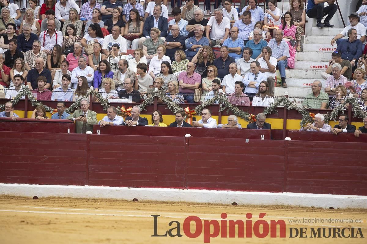 Cuarta corrida en la Feria Taurina de Murcia (Castella, Manzanares y Ureña)