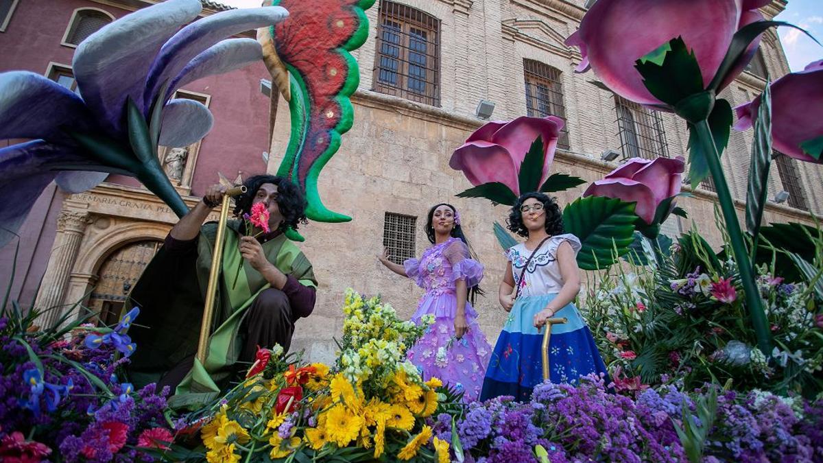 Desfile de la Batalla de las Flores en Murcia del año pasado.