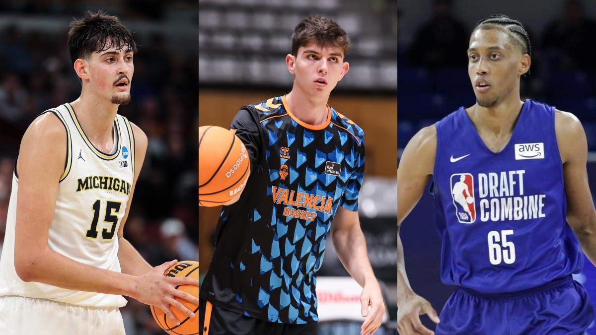Aday Mara, Sergio de Larrea y Baba Miller, los tres españoles que participarán en el Draft de la NBA