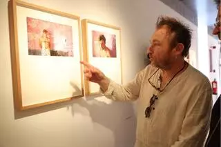 Miquel Barceló asiste a la proyección de un documental sobre su obra en la Fundació Toni Catany de Llucmajor