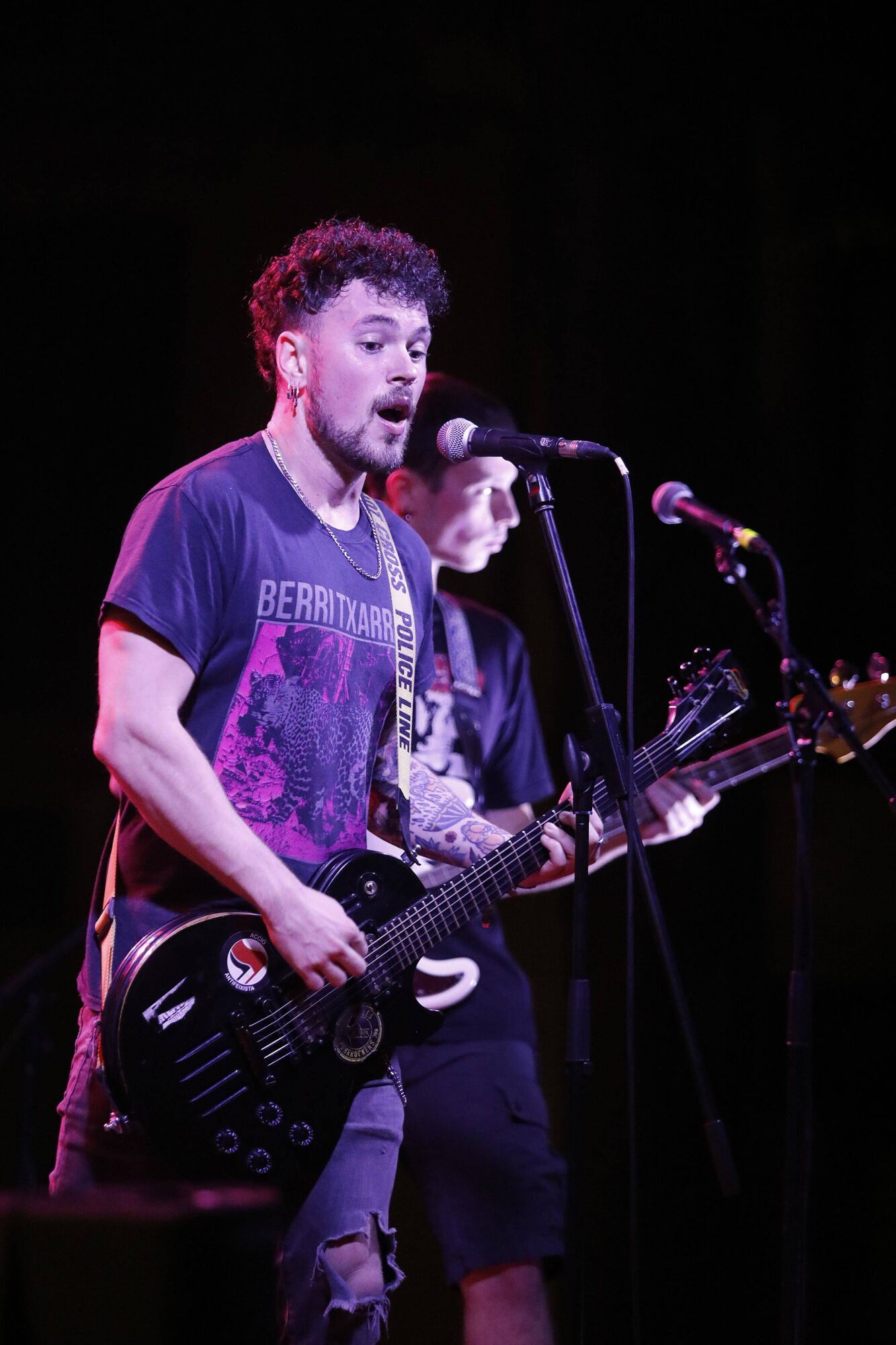 Girona. Plaça Sant Pere. 13e Sant Pere Rock. Concert Incendi Punk Rock.