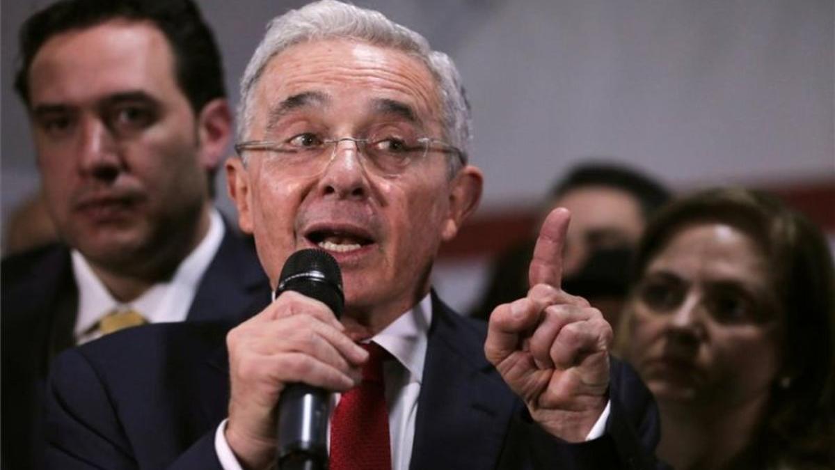 El expresidentede Colombia, Álvaro Uribe.